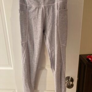Hanna Andersson Light Gray Kids Leggings